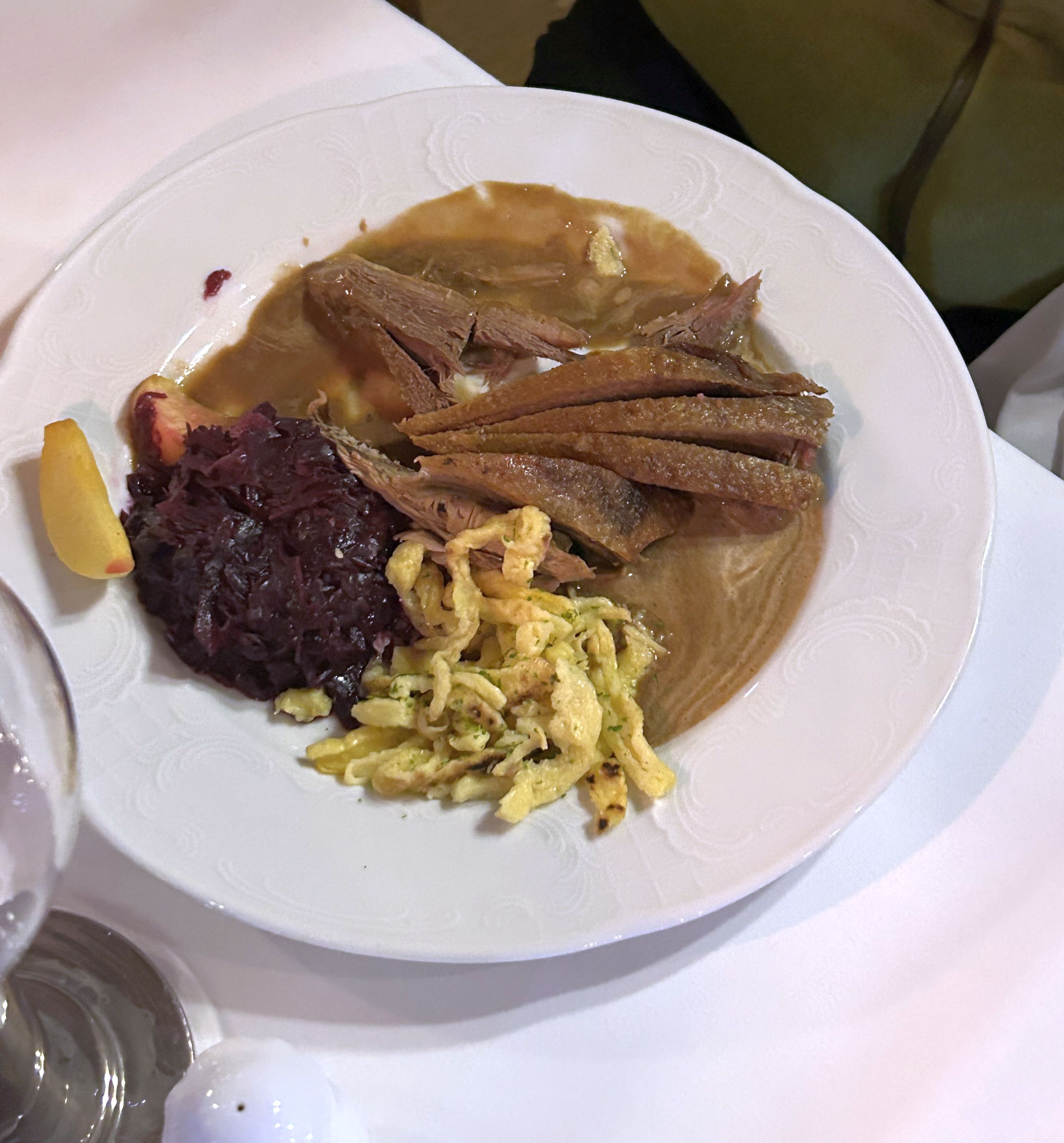 Gänsebraten